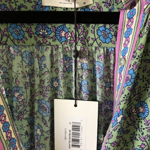 Spell and the gypsy jasmine flutter sleeve maxi xs - Picture 5 of 5